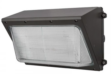Glass LED Wallpack VT.106 Series 80W-120V-50K-S